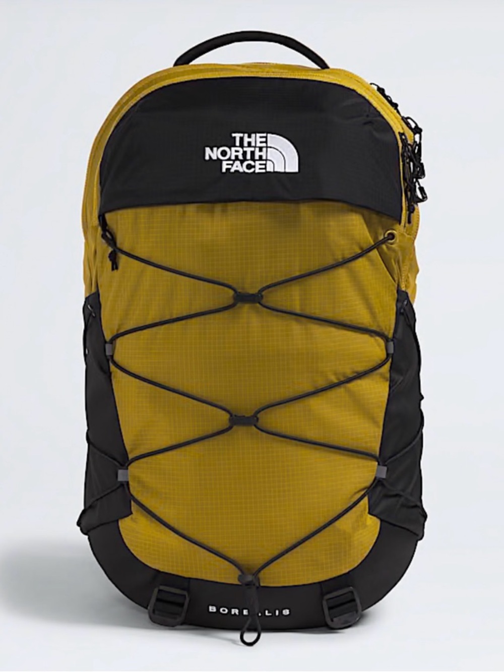 The North Face Borealis Backpack Organization Travel Hiking School Green Black